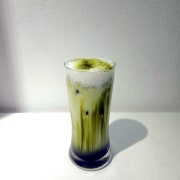 아이스 말차 라떼 메뉴 사진(네이버)