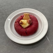 딸기 크림치즈 쿠키 메뉴 사진(네이버)