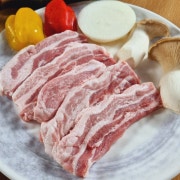 삼겹살 메뉴 사진(네이버)