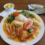 Crab Cream Pasta 메뉴 사진(네이버)
