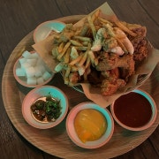 쟁반치킨 메뉴 사진(네이버)