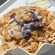 인절미팥빙수 메뉴 사진(네이버)