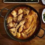 오술완 묵은지 닭볶음탕 메뉴 사진(네이버)