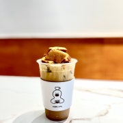 달고나라떼 메뉴 사진(네이버)