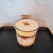 엘룬 크림라떼 메뉴 사진(네이버)