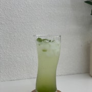 청포도 에이드 메뉴 사진(네이버)