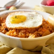 베이컨김치필라프 메뉴 사진(네이버)