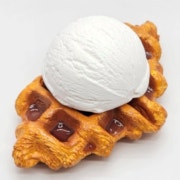 아이스크림 크로플 메뉴 사진(네이버)