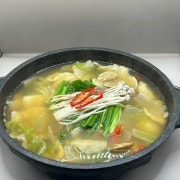 바지락수제비 메뉴 사진(네이버)
