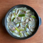 바지락수제비탕 메뉴 사진(네이버)