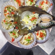 가리비전복구이 메뉴 사진(네이버)