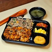 고기고기 점보 도시락 메뉴 사진(네이버)