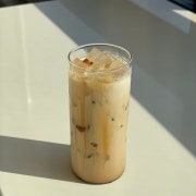바닐라라떼(ICE) 메뉴 사진(네이버)