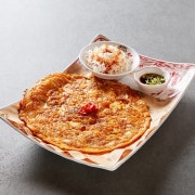 바삭 김치전 메뉴 사진(네이버)