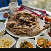 백숙(한마리) 메뉴 사진(네이버)