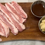 한돈 통항정살 메뉴 사진(네이버)