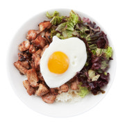 그릴드치킨덮밥(오리지널) 메뉴 사진(네이버)