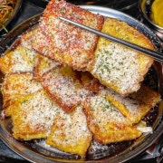 계란설탕토스트 메뉴 사진(네이버)