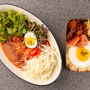 세트)새싹비빔국수 + 제육도시락 메뉴 사진(네이버)