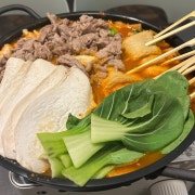 잔월 전골 (떡볶이 전골) 메뉴 사진(네이버)