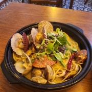 바지락가리비술찜 메뉴 사진(네이버)