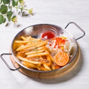 바사칸 감자튀김 메뉴 사진(네이버)