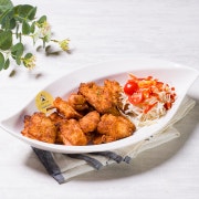 베이크 바삭 구운 순살 메뉴 사진(네이버)