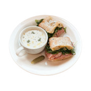 Jambon sandwich soup 메뉴 사진(네이버)