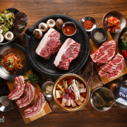 제주흑돼지오겹 세트(540g) 메뉴 사진(네이버)