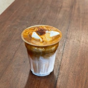 크림라떼(Only Ice) 메뉴 사진(네이버)
