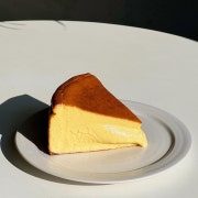 오리지널 바스크 치즈케이크 메뉴 사진(네이버)