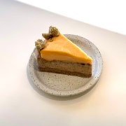 얼그레이자몽치즈케이크 메뉴 사진(네이버)