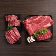 1++한우모듬 500g (로얄등급) 메뉴 사진(네이버)
