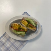 NEW 통밀 단호박 샌드위치 메뉴 사진(네이버)