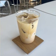 바닐라빈라떼 (ICE) 메뉴 사진(네이버)