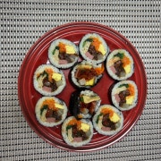 낙지젓갈김밥 메뉴 사진(네이버)