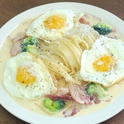 Bacon Cream Pasta 메뉴 사진(네이버)
