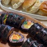 냠냠김밥 메뉴 사진(네이버)
