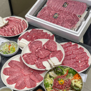 한우참숯구이 등심(100g) 메뉴 사진(네이버)