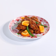 오렌지 치킨 大 메뉴 사진(네이버)