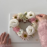 하트케이크 메뉴 사진(네이버)