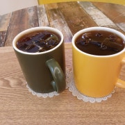 아메리카노(hot/ice) 메뉴 사진(네이버)