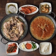 수제누룽지(닭백숙) 메뉴 사진(네이버)