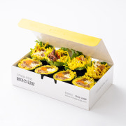 (키토박스)연탄불고기 김밥 메뉴 사진(네이버)