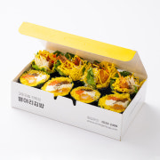 (키토박스)새우튀김 김밥 메뉴 사진(네이버)