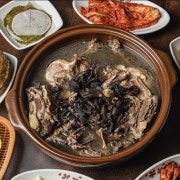 능이(오리백숙) 메뉴 사진(네이버)