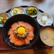 사케+네기도로동 메뉴 사진(네이버)
