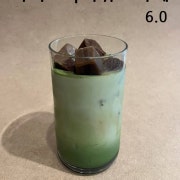 녹차큐브라떼 메뉴 사진(네이버)