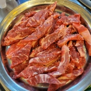 소갈비살100g 메뉴 사진(네이버)