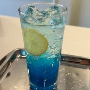 블루레몬에이드(only ice) 메뉴 사진(네이버)